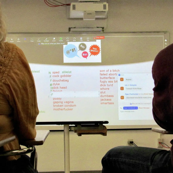 PowerPoint with slang terms