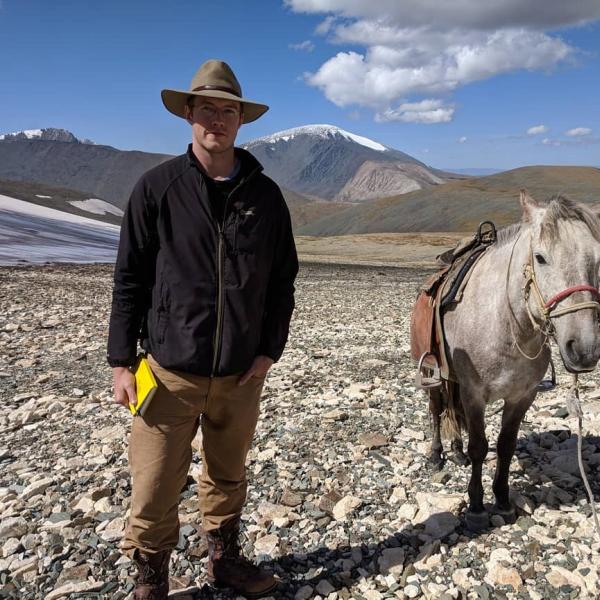 Taylor,+William+CUB with a horse