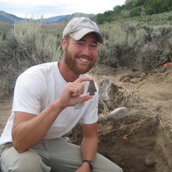 Lance Holly in the field.