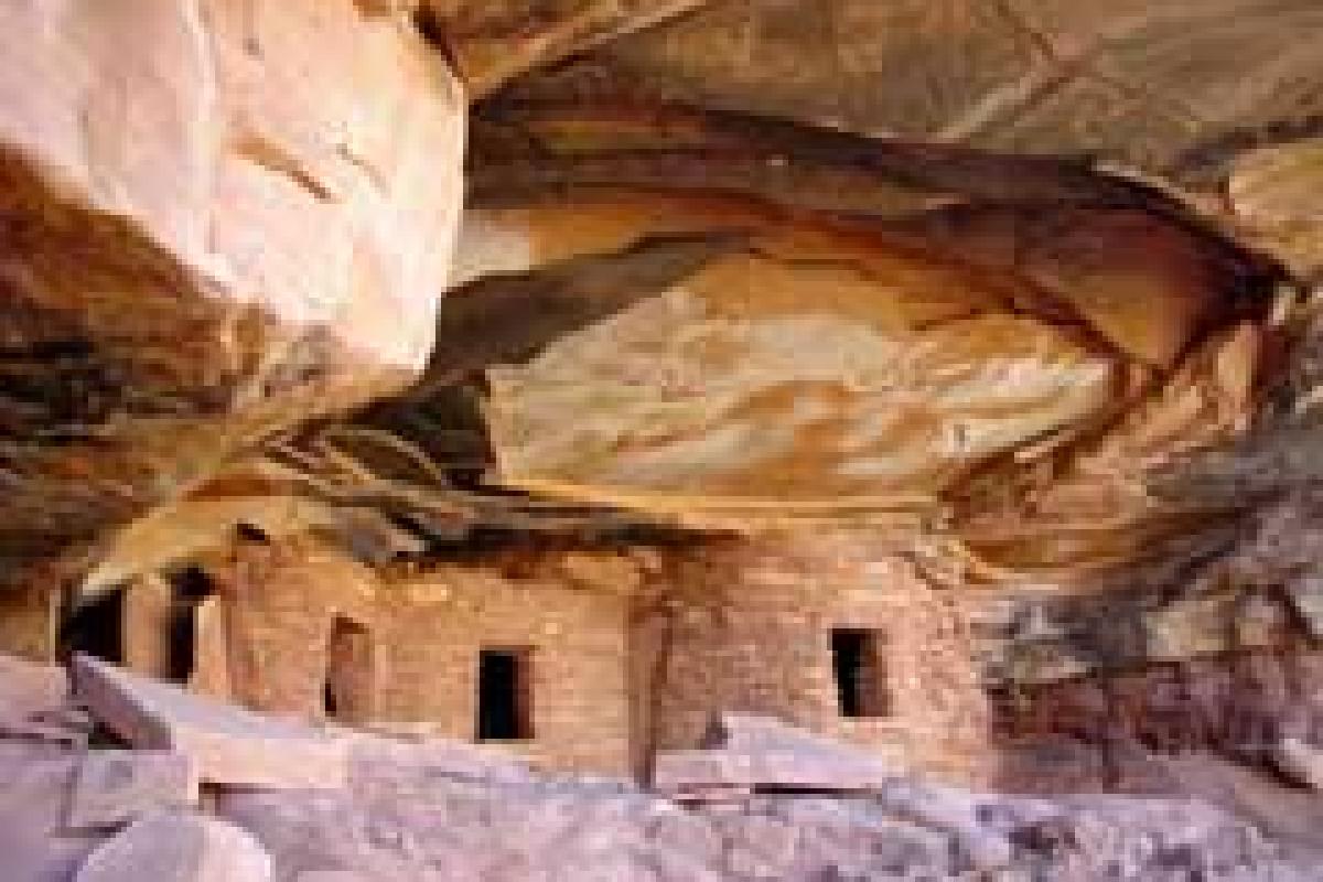 Ceiling House cliff dwellings in Grand Gulch, Cedar Mesa, Utah (Photo/ Jeff Ferguson)