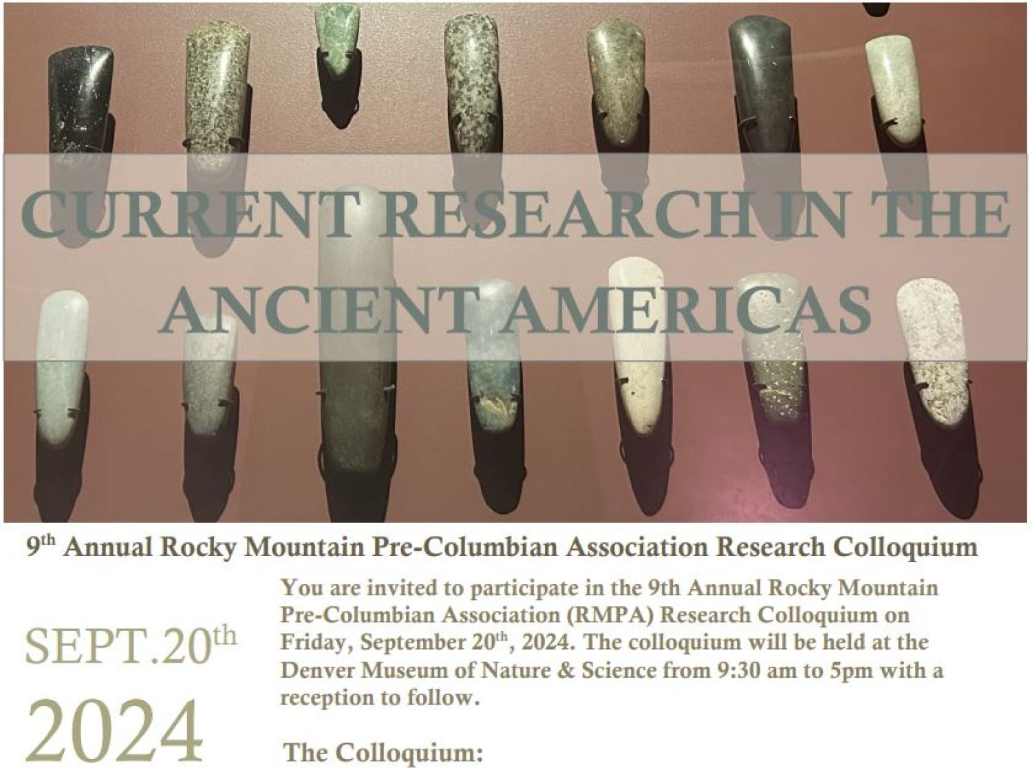 RMPC Flyer featuring Rocks on display