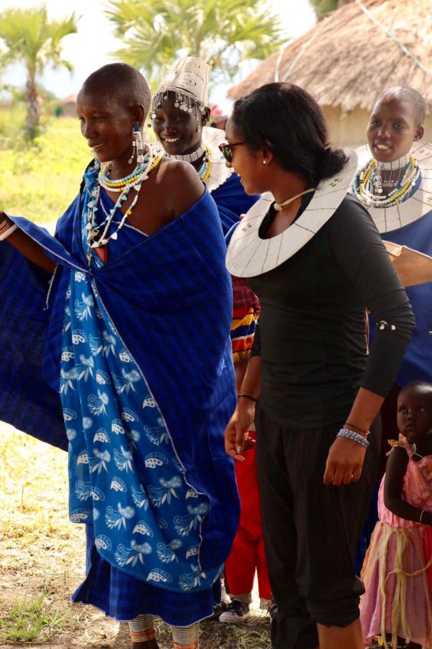TanzaniaGS_by Soraya Latiff, 'Dancing with Maasai Women'