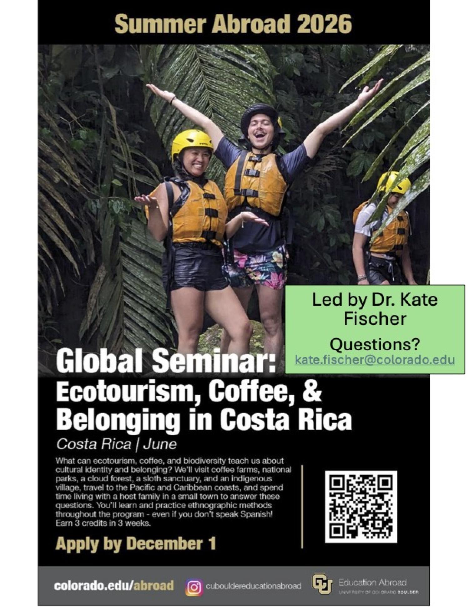 2026 ANTH Costa Rica GS Poster