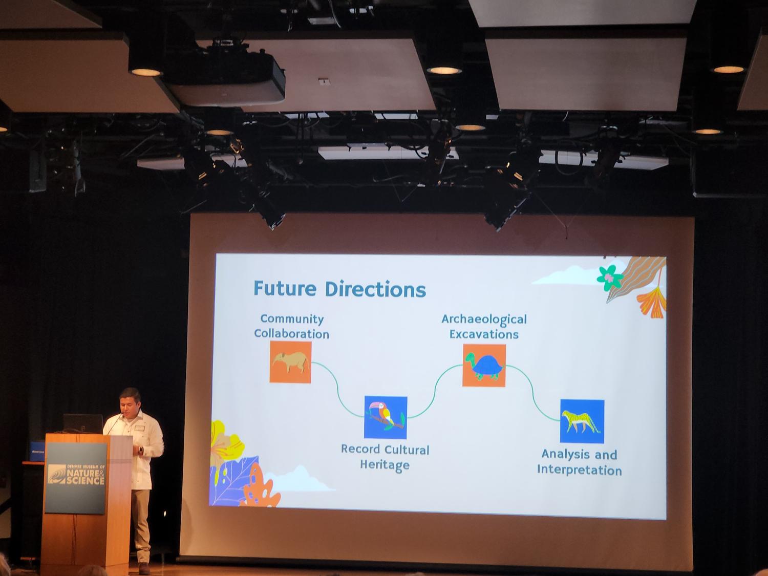 Christian presenting at the RMPA