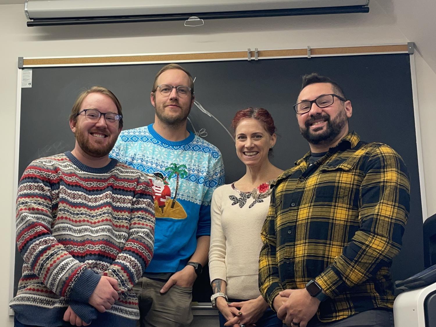 Nick Hartman and his advisors