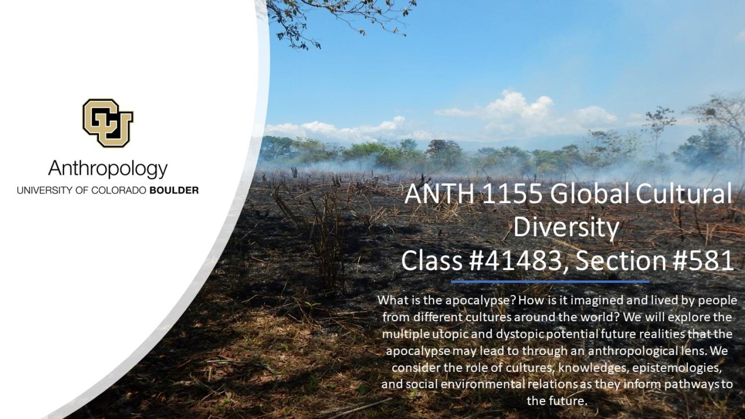 ANTH 1155 Global Cultural Diversity Promo Slide