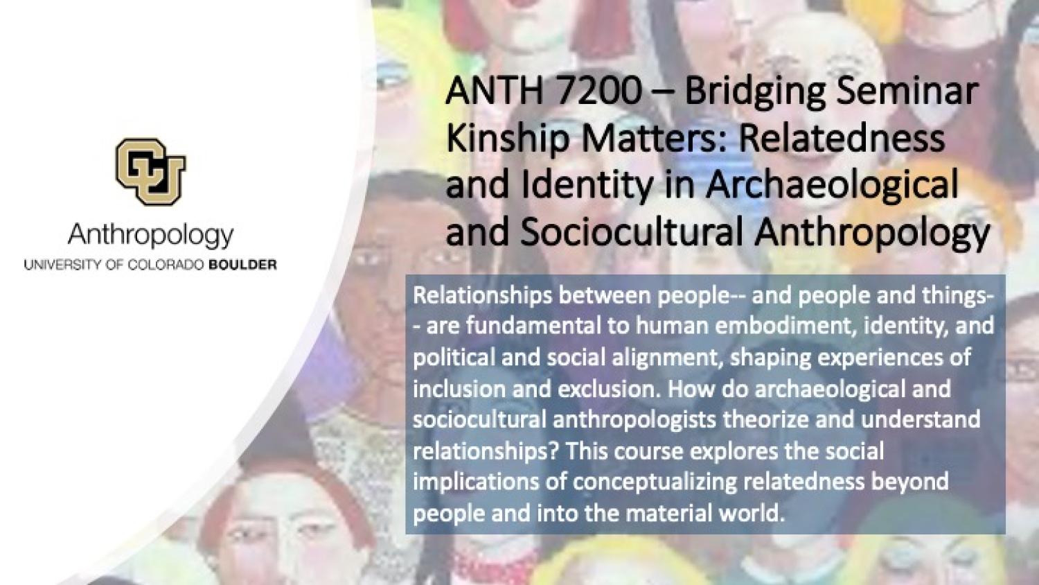 ANTH 7200 Promo Slide Featuring different faces from around the world