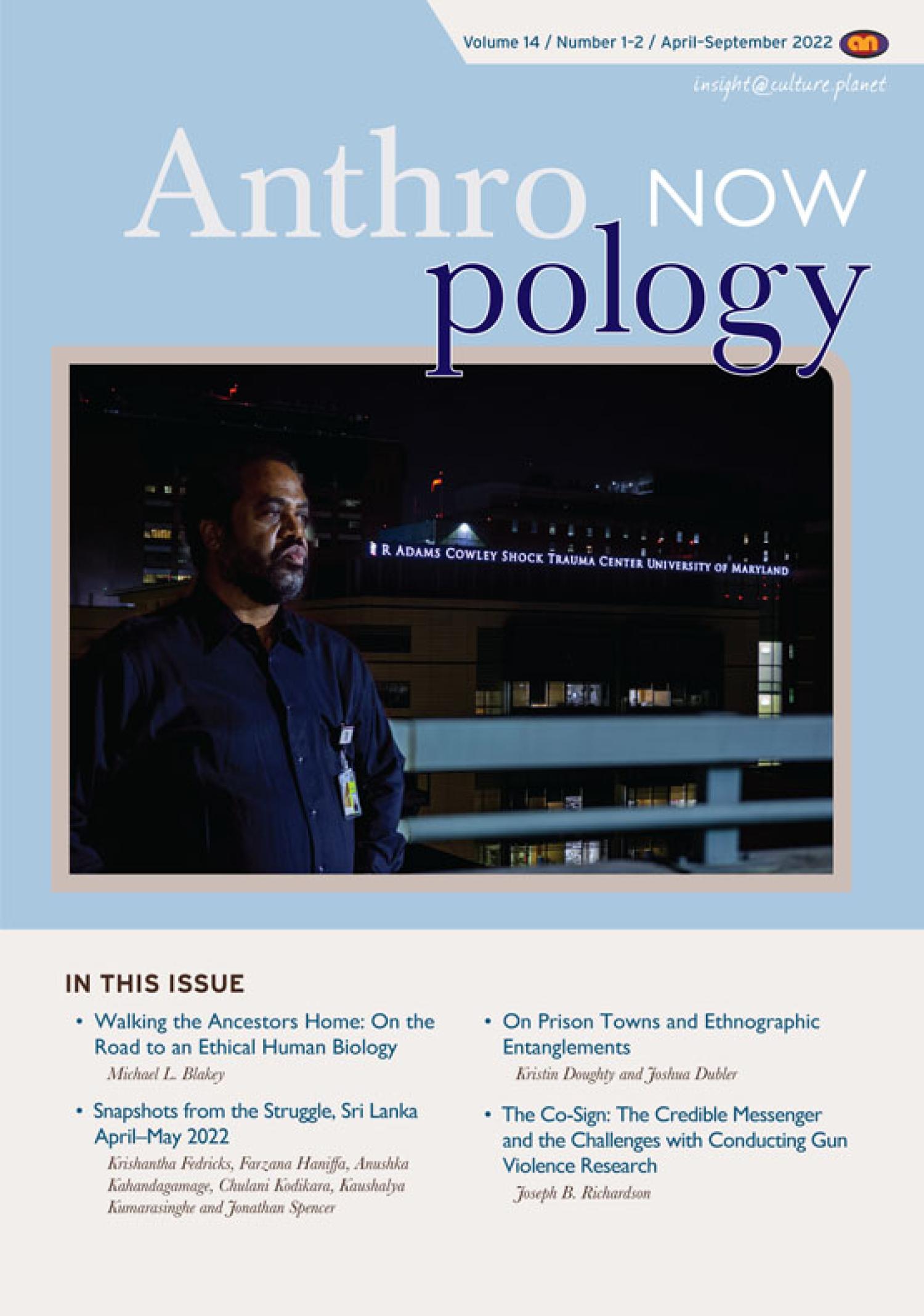 Anthropology Now Journal Cover