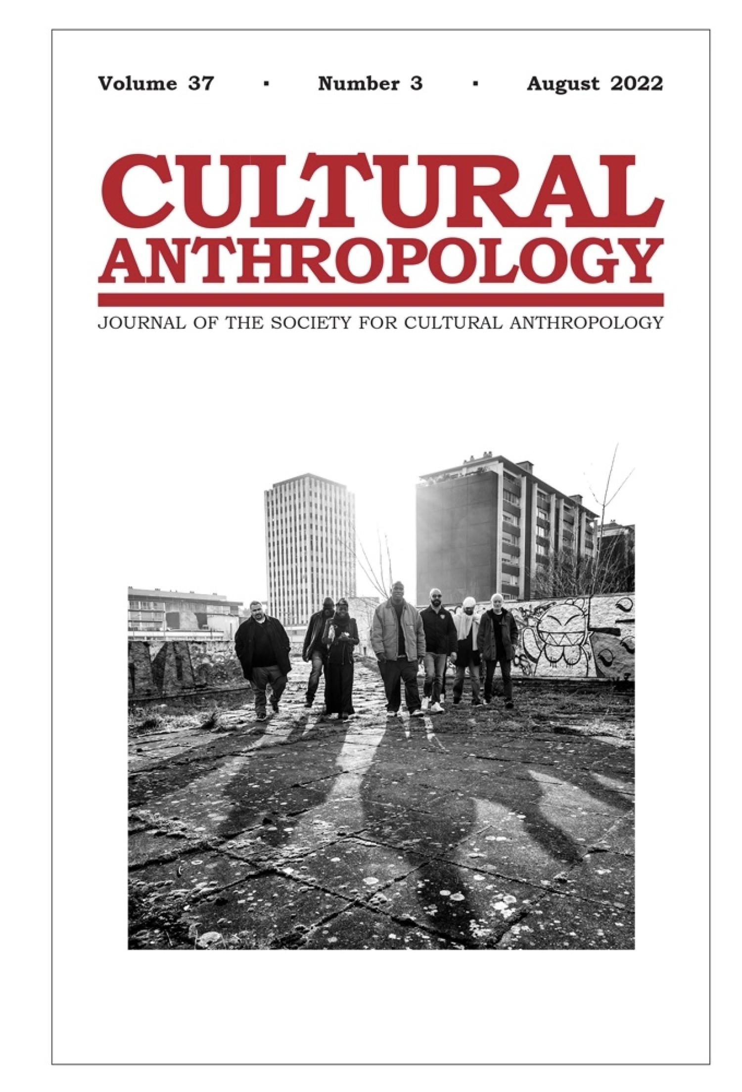 Cultural ANTH Vol 37 Isssue 3 Cover