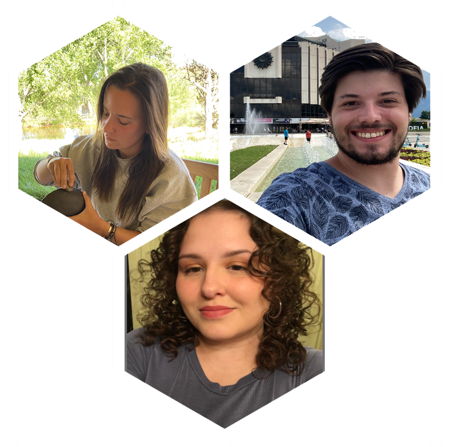 Kelsey Hoppes, Patrick McKenzie, and Stephania Zneimer