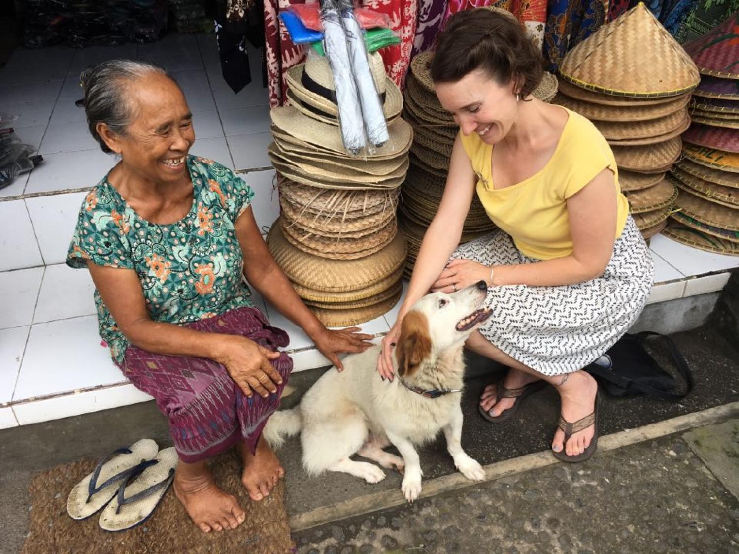 Michaela in Bali