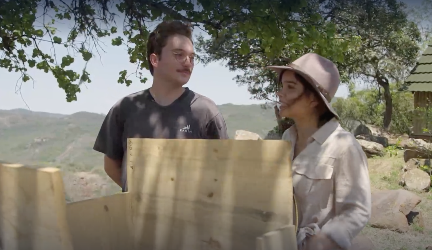 Jack and Anna on the show