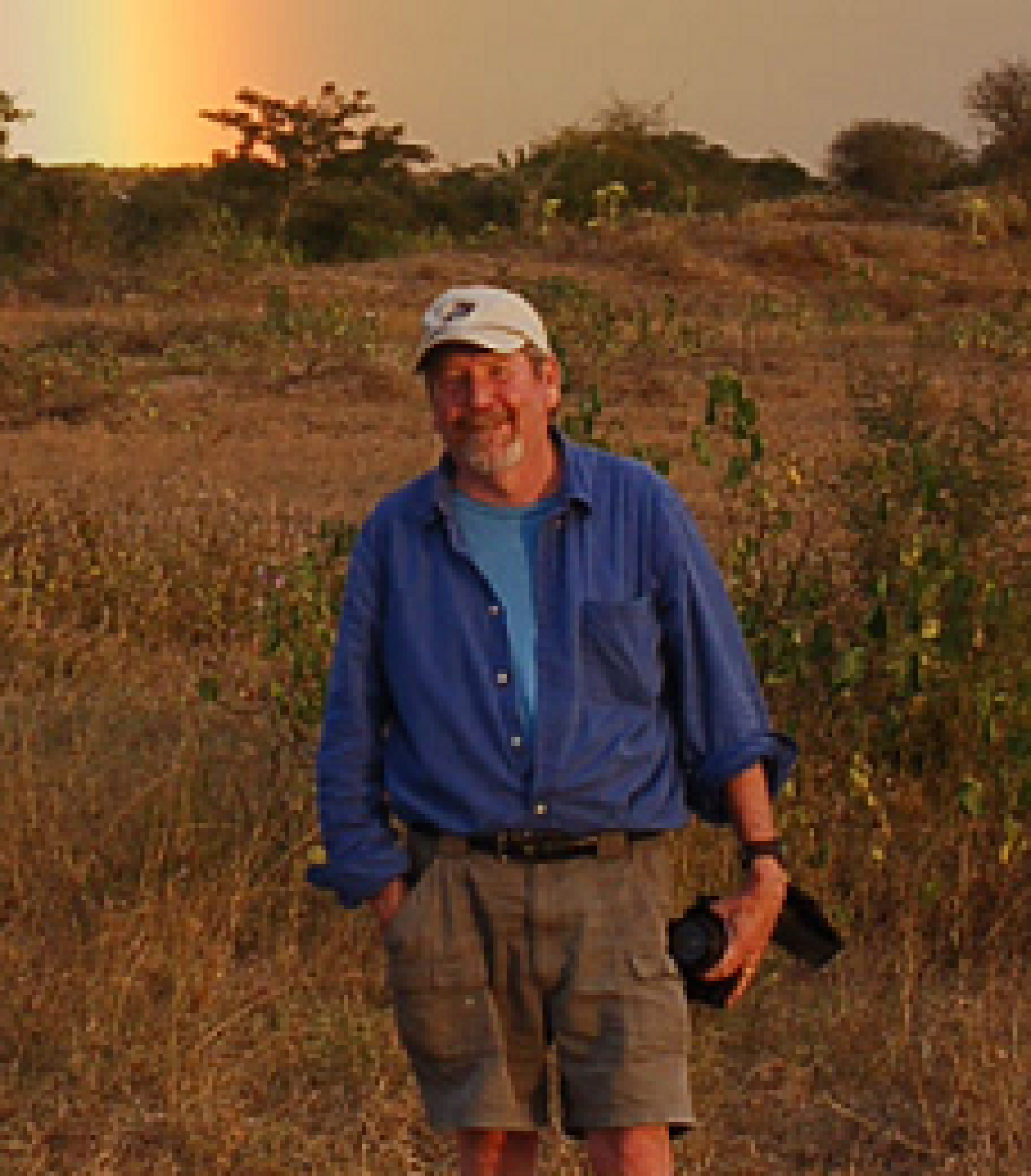 Professor McCabe out in the Field