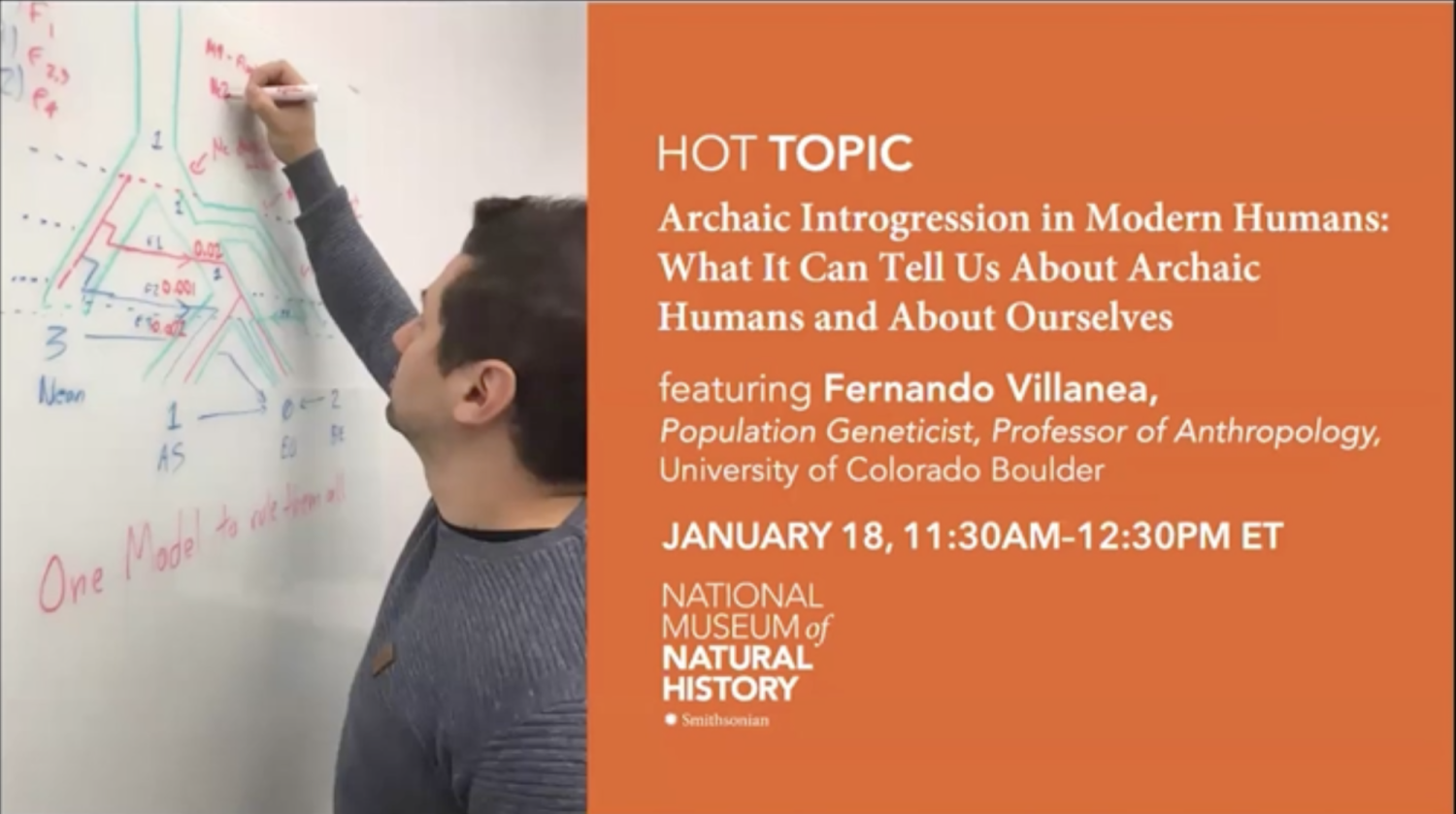 Fernando writing on a white board