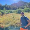 Adi hiking in Colorado