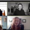 Alison Cool, Donna Goldstein, Kate Goldfarb and Anna Wynfield Zoom Screen