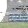 ANTH 2200 Promo Slide featuring Stonehedge