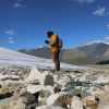 Archaeologists document artifacts emerging from the melting ice in western Mongolia.