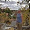 Christina Ryder at her field site in Kruger National Park in South Africa