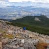 Kaitlyn Davis hiking in Colorado