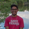 Nicholas In front of a pond