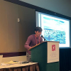 Sangaay Tashi presenting at the AAA Conference