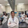 Yuti Gao in a lab