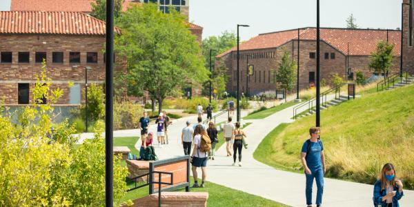 a scenic view of campus