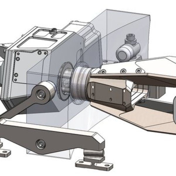 CAD model of the SPRITE telescope system