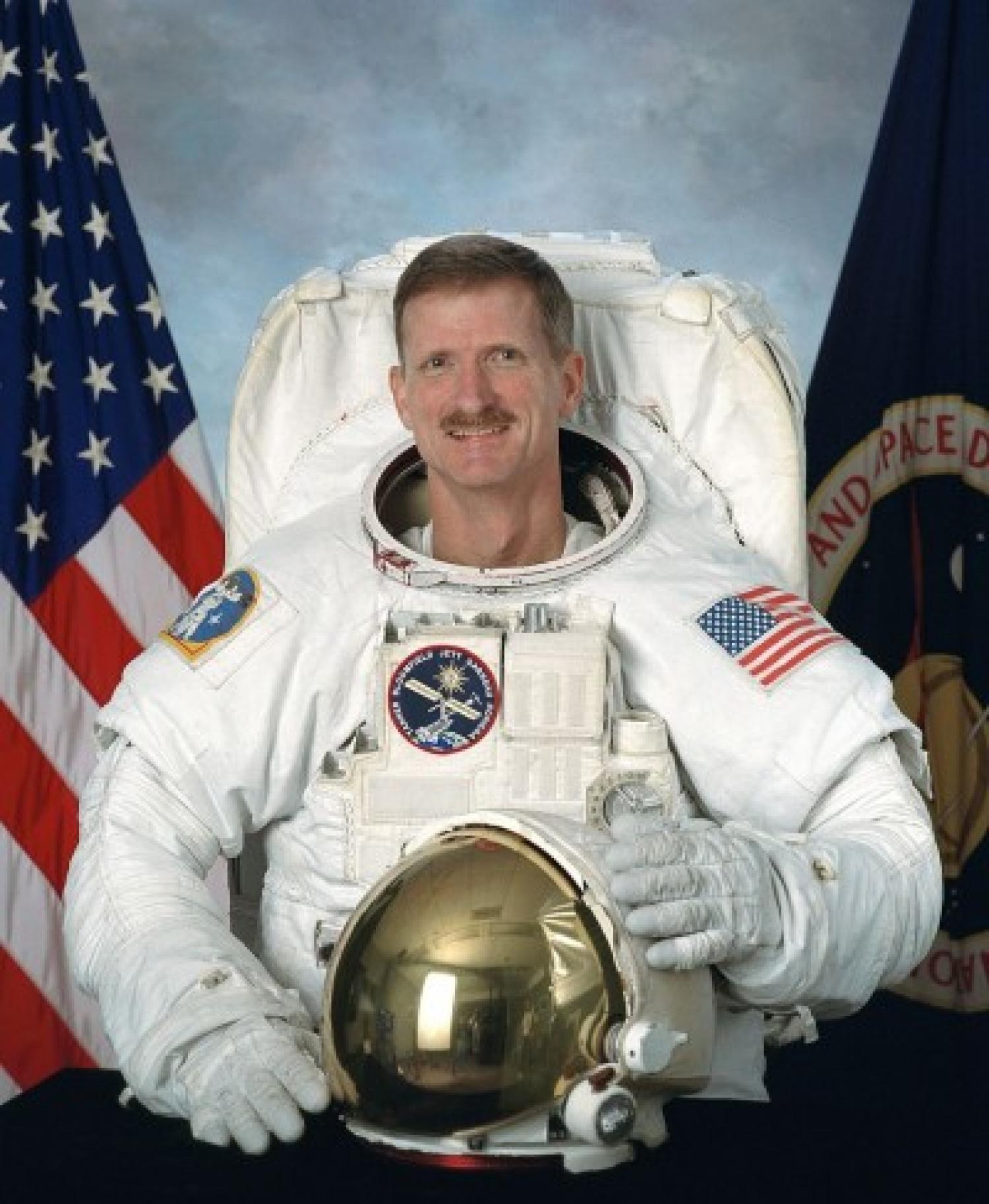 Official NASA photo of former astronaut Joe Tanner