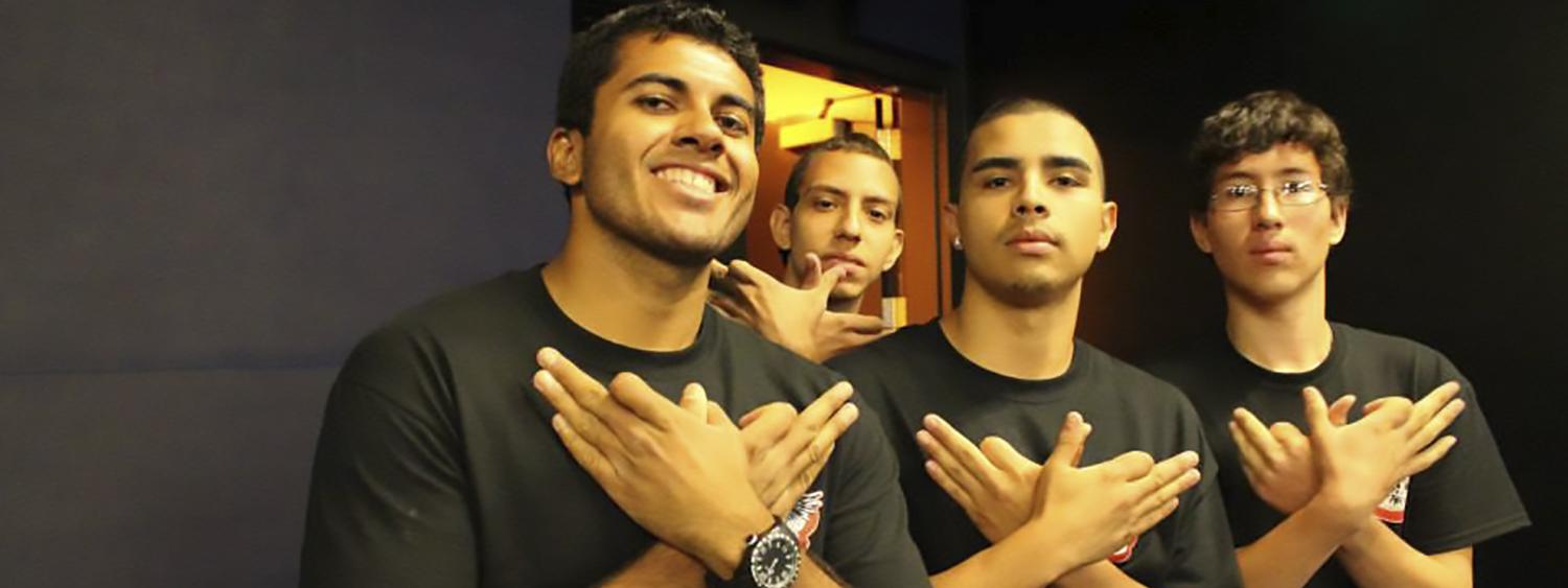 three AQUETZA Scholars