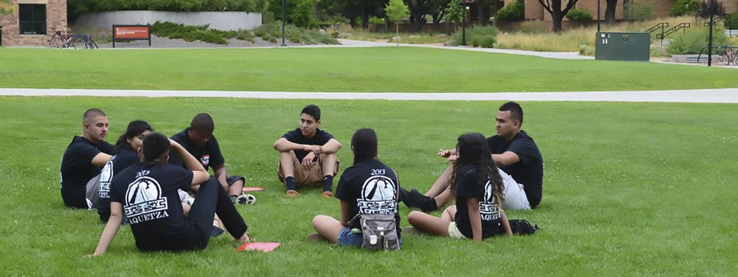 AQUETZA scholars circle at CU Boulder
