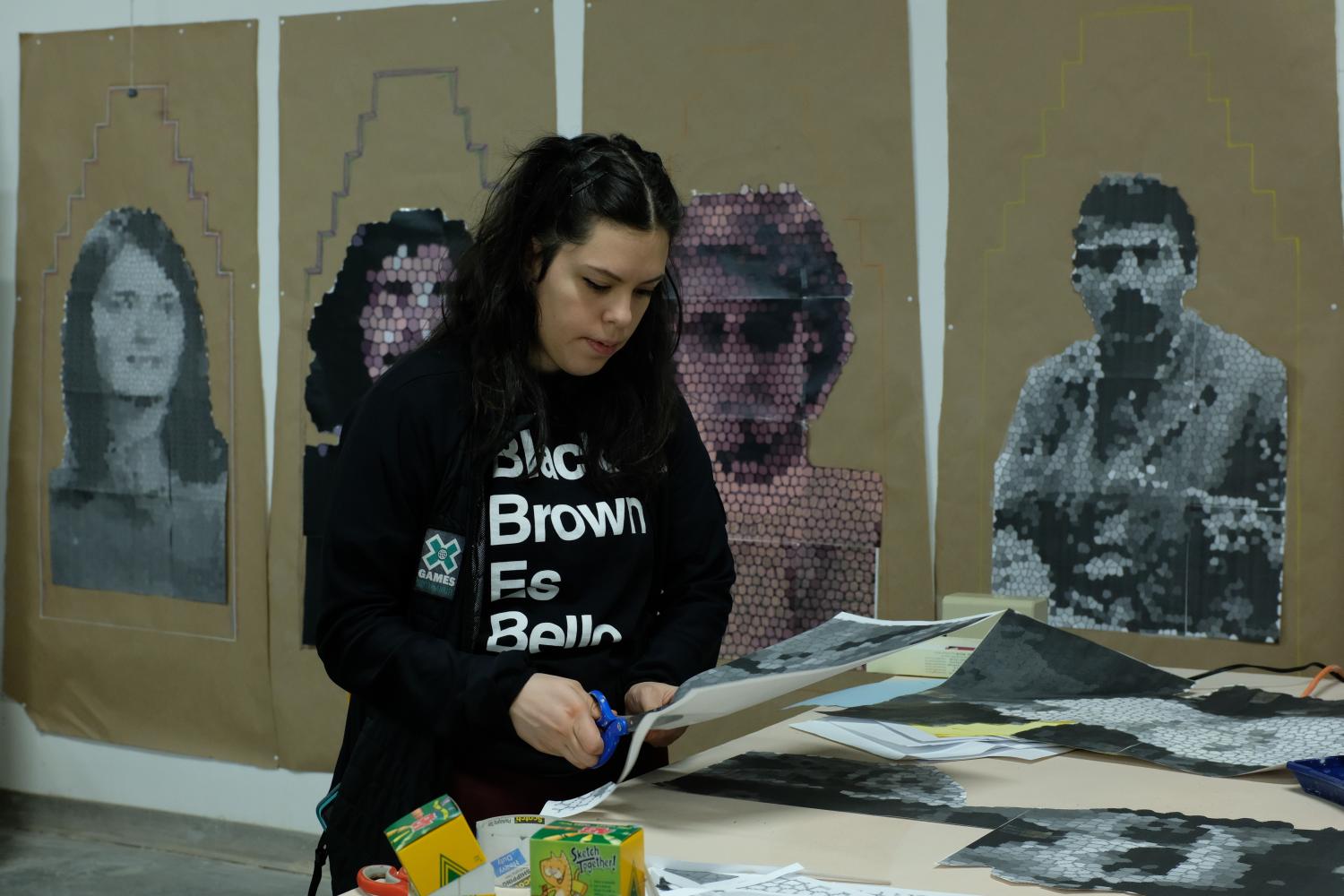 A person in the team working on the project
