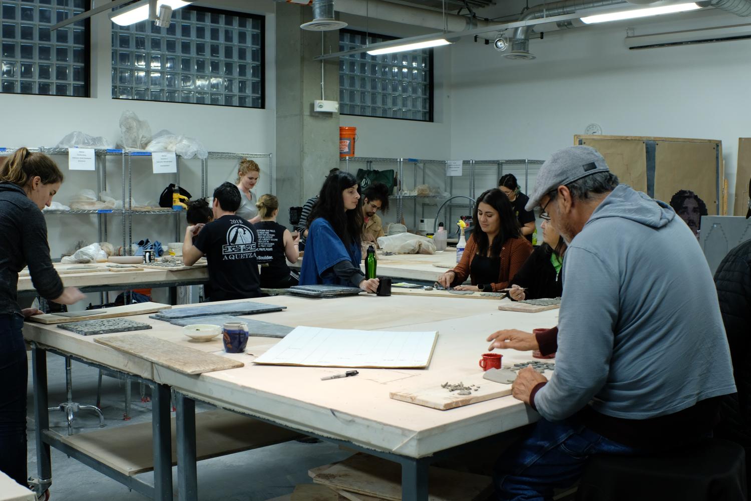People working together on a project