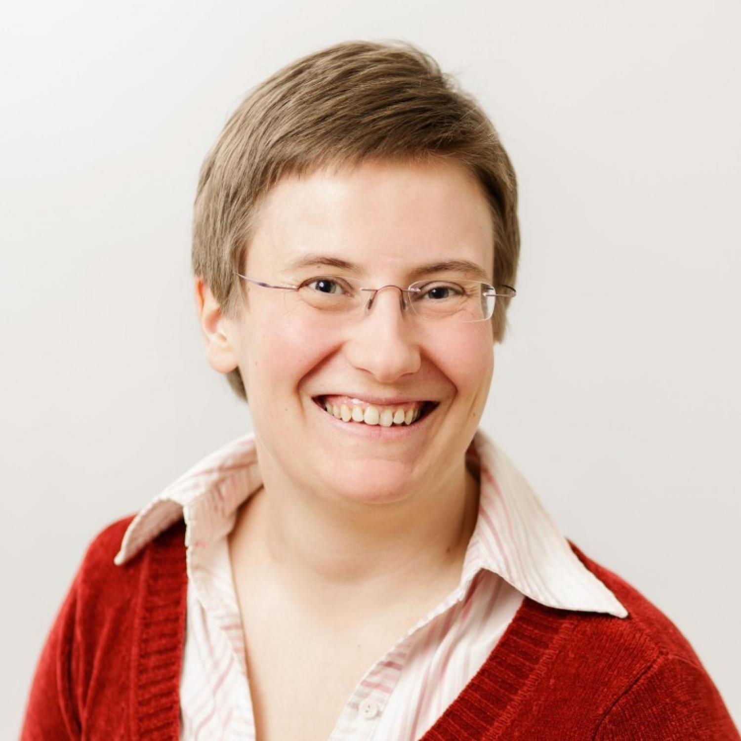 Riikka Taavetti smiling