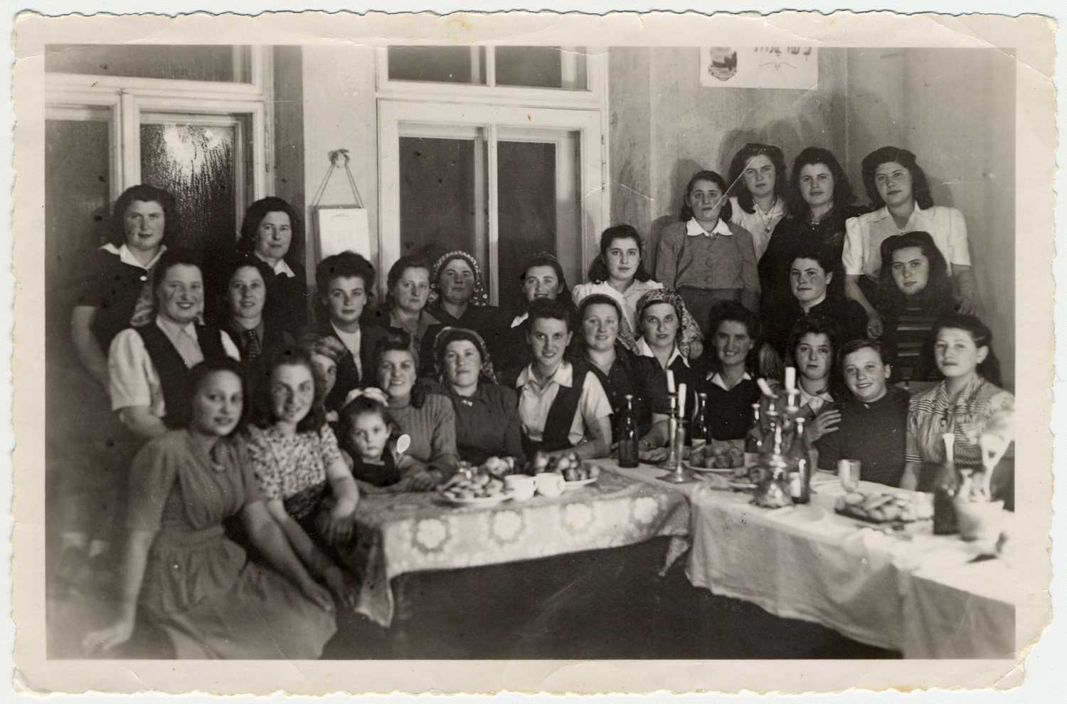 A group of students at a table