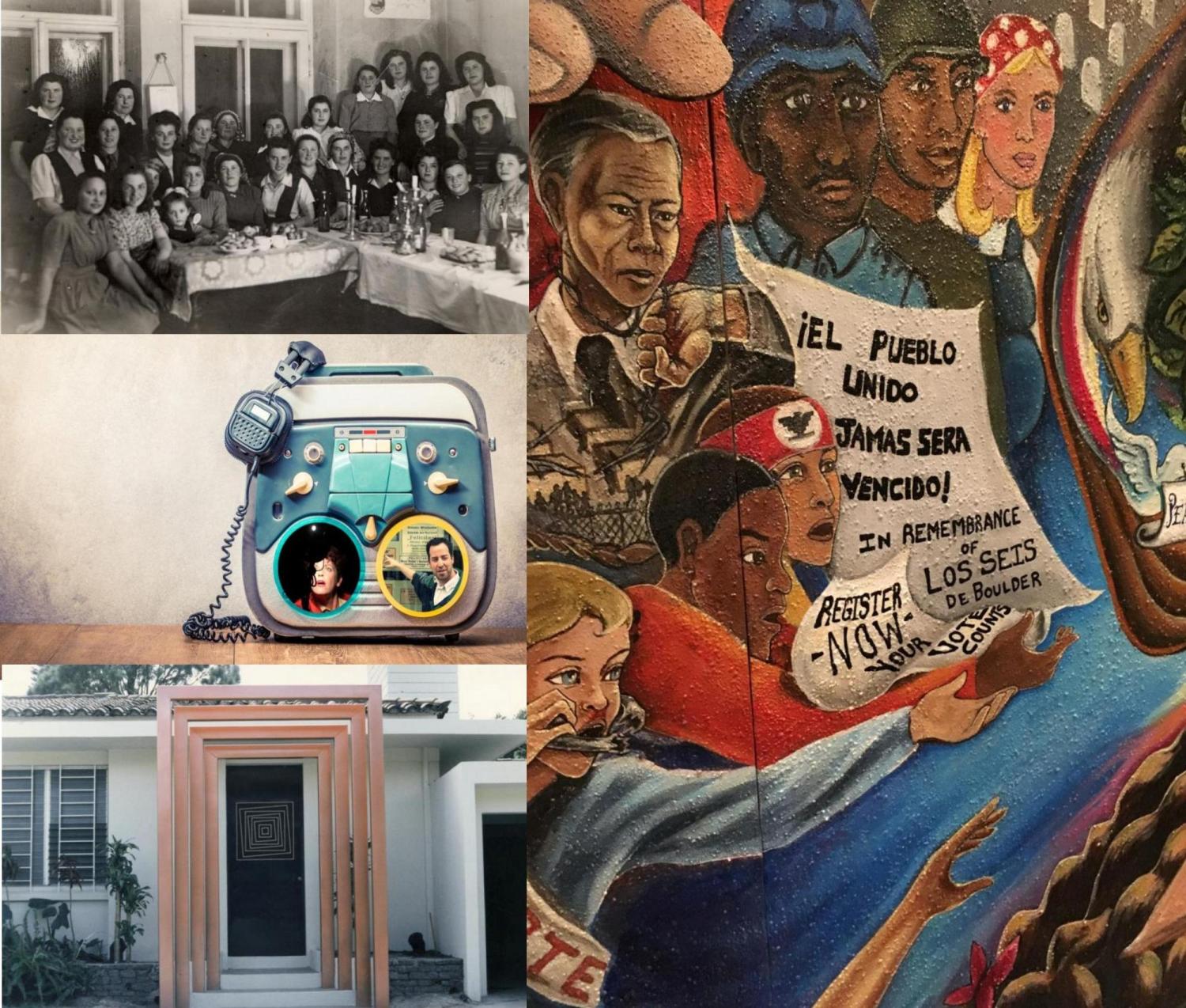 poster for the 2019 Archive Transformed Cohort including the projects