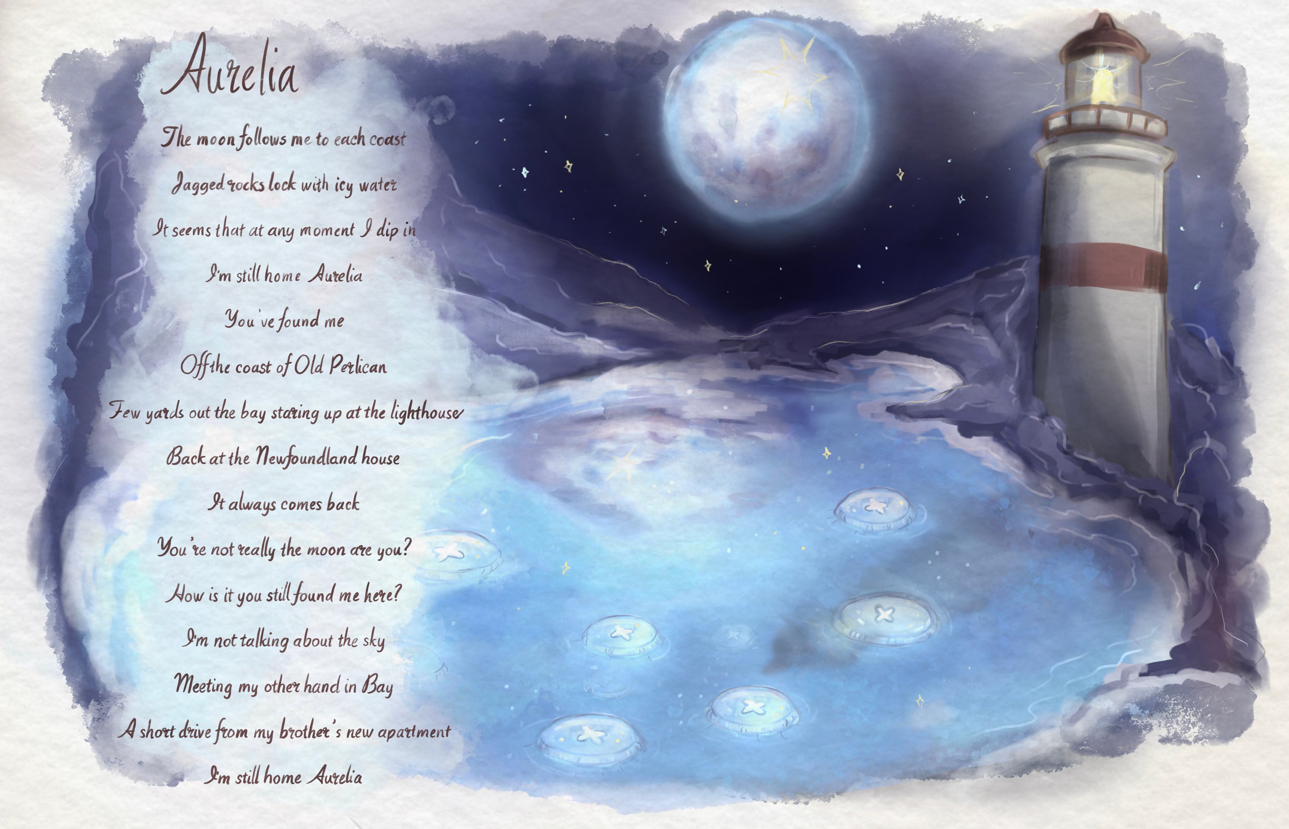 Aurelia 2026 Digital 14x9 in