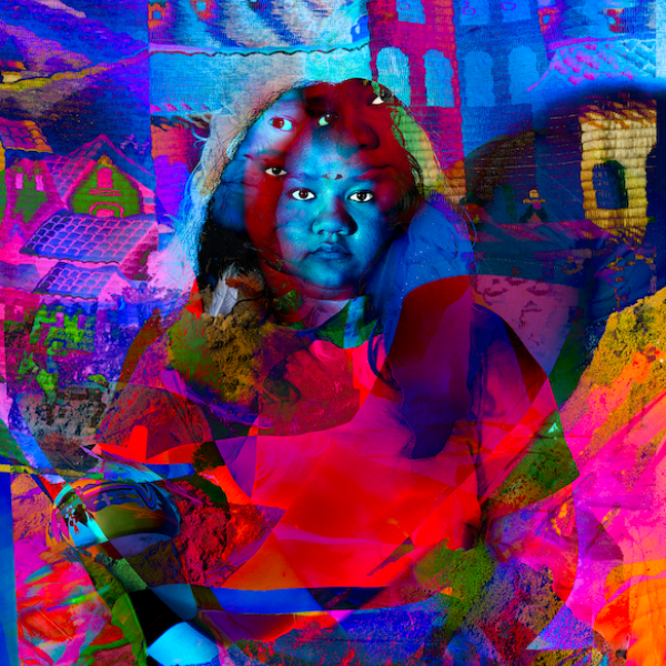 The Fusion, 2022 Adhesive Inkjet Wallpaper 6’ x 9’