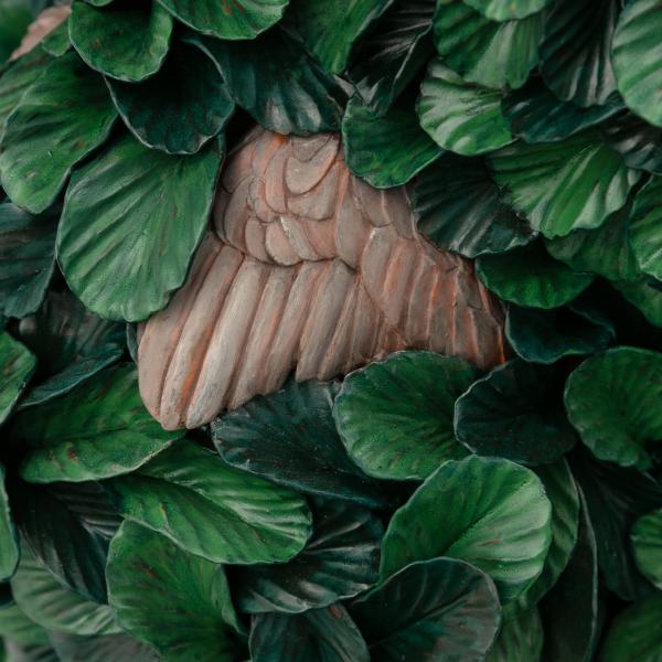 "Seeking, Hiding," 2020 Ceramic (detail)