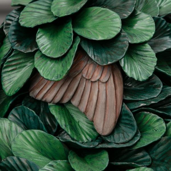 "Seeking, Hiding," 2020 Ceramic (detail)