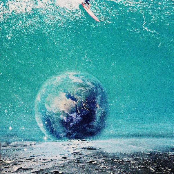 estelle sweeney (BA). "Nibiru" Digital painting printed on stretched canvas, 30in x 40in 
