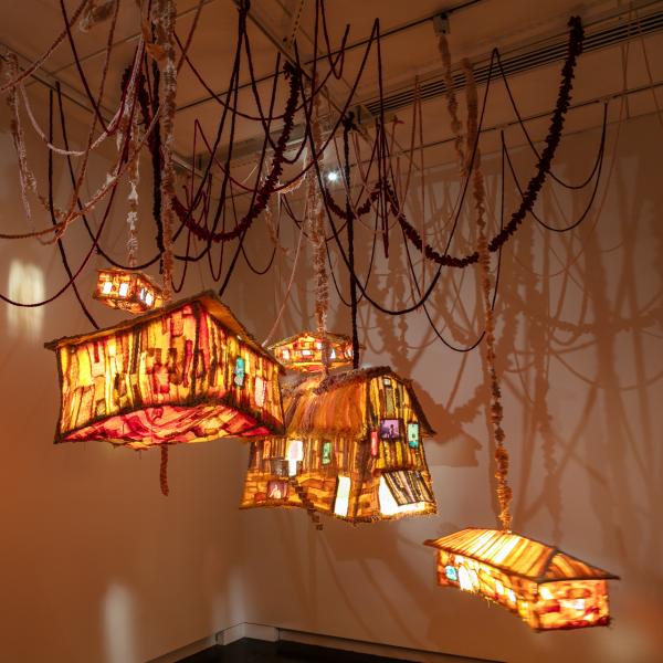 MFA Thesis exhibition, CU Art Museum, Spring 2024