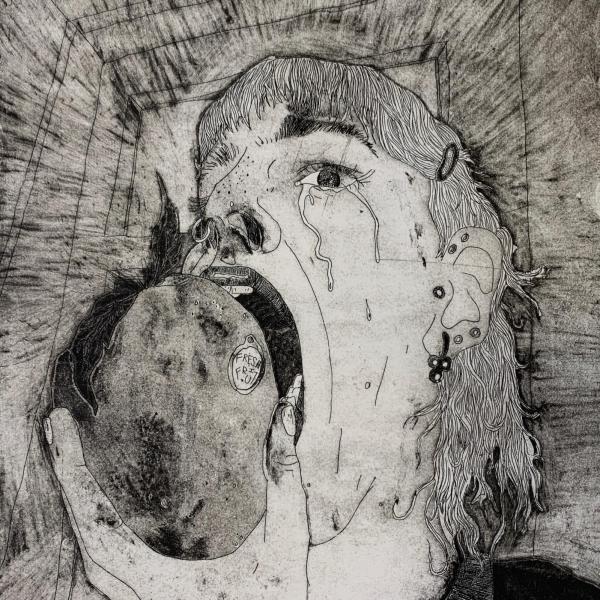 Fruits of My Blame, 2021. Hardground and Aquatint