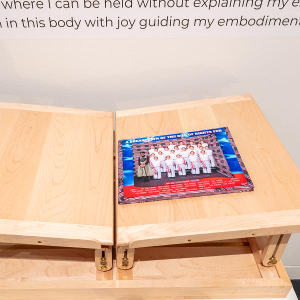 MFA Thesis exhibition, CU Art Museum, Spring 2024
