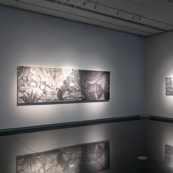 MFA Thesis exhibition, CU Art Museum, Spring 2024