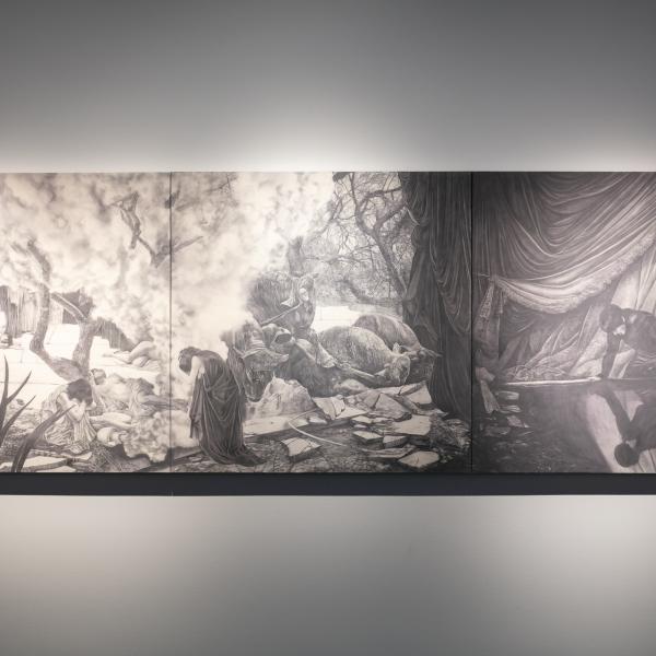 MFA Thesis exhibition, CU Art Museum, Spring 2024