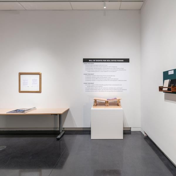 MFA Thesis exhibition, CU Art Museum, Spring 2024