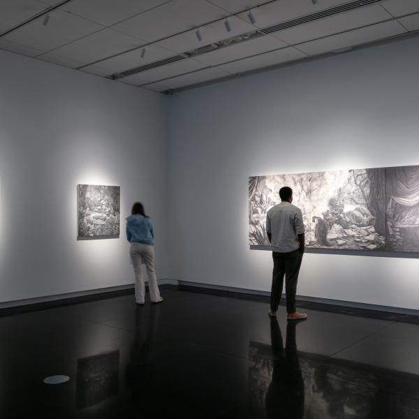 MFA Thesis exhibition, CU Art Museum, Spring 2024