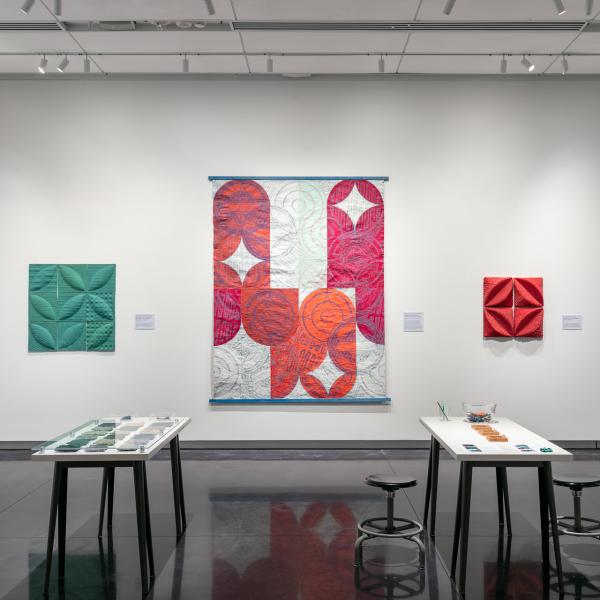 MFA Thesis exhibition, CU Art Museum, Spring 2024